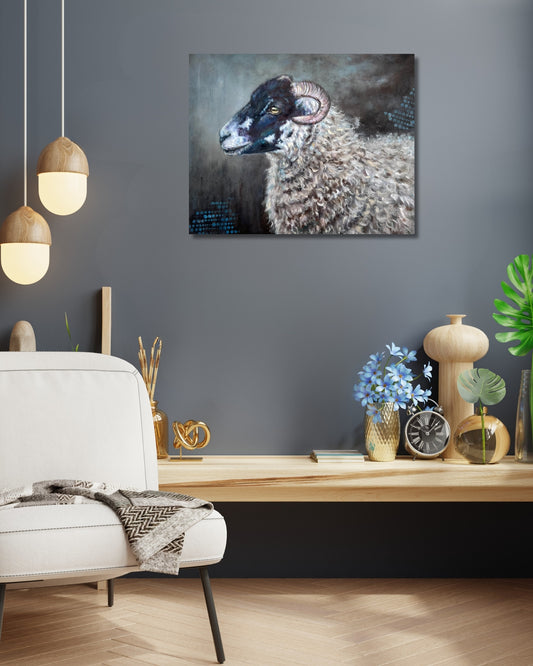 The Black-Faced Sheep