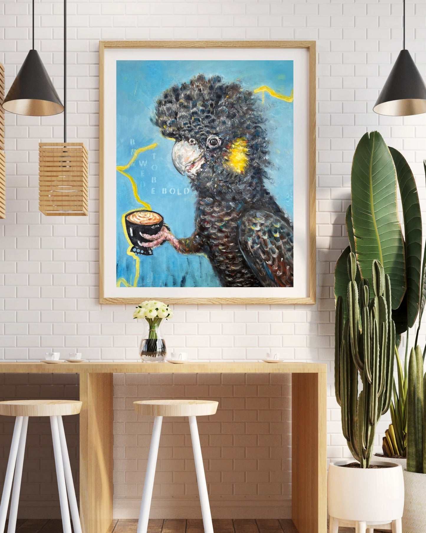 Brewed To Be Bold - Fine Art Paper Print