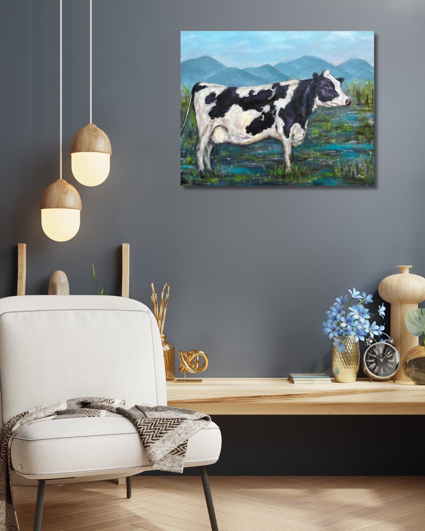 The Cow on the Meadow