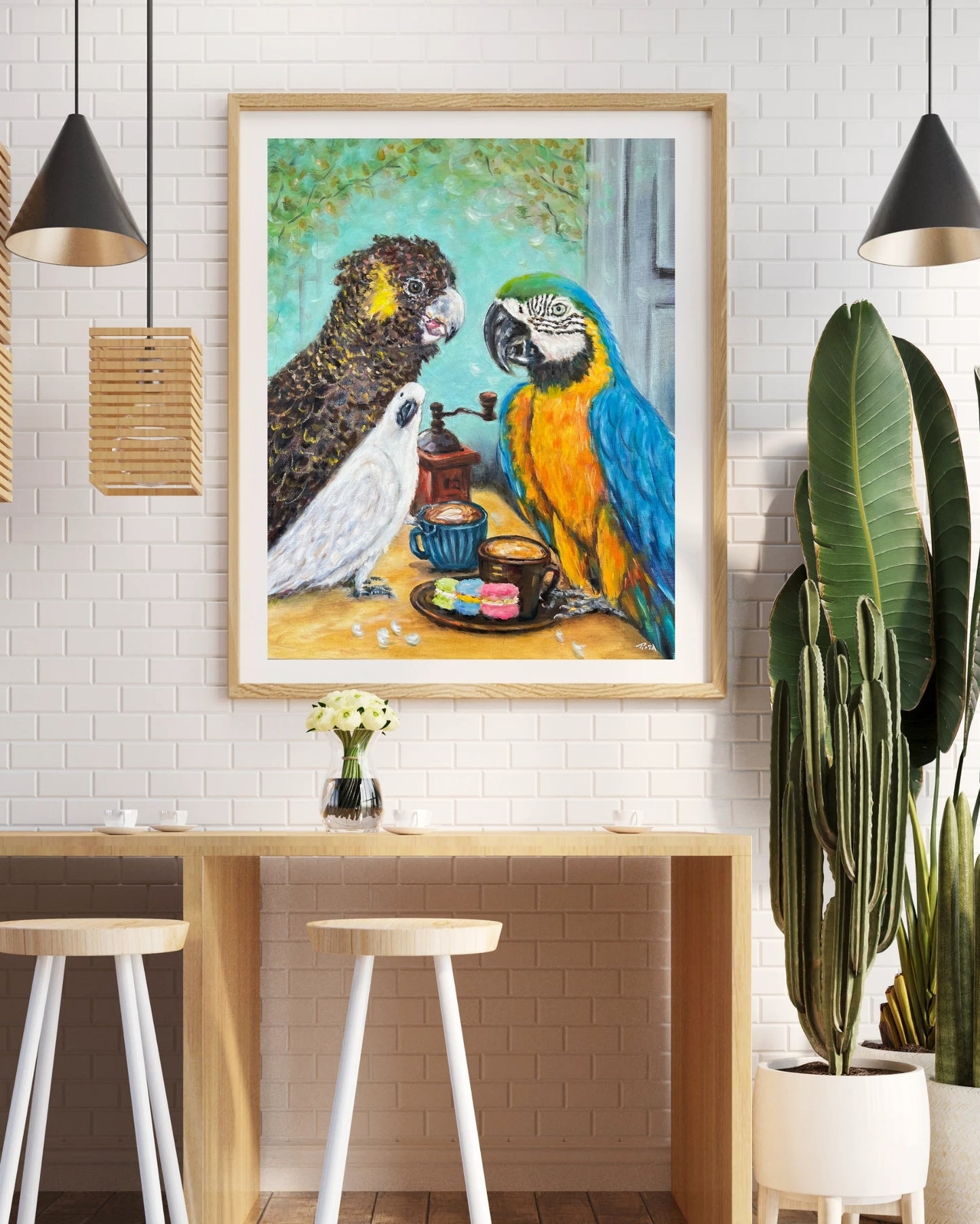 We Bean Together - Fine Art Paper Print