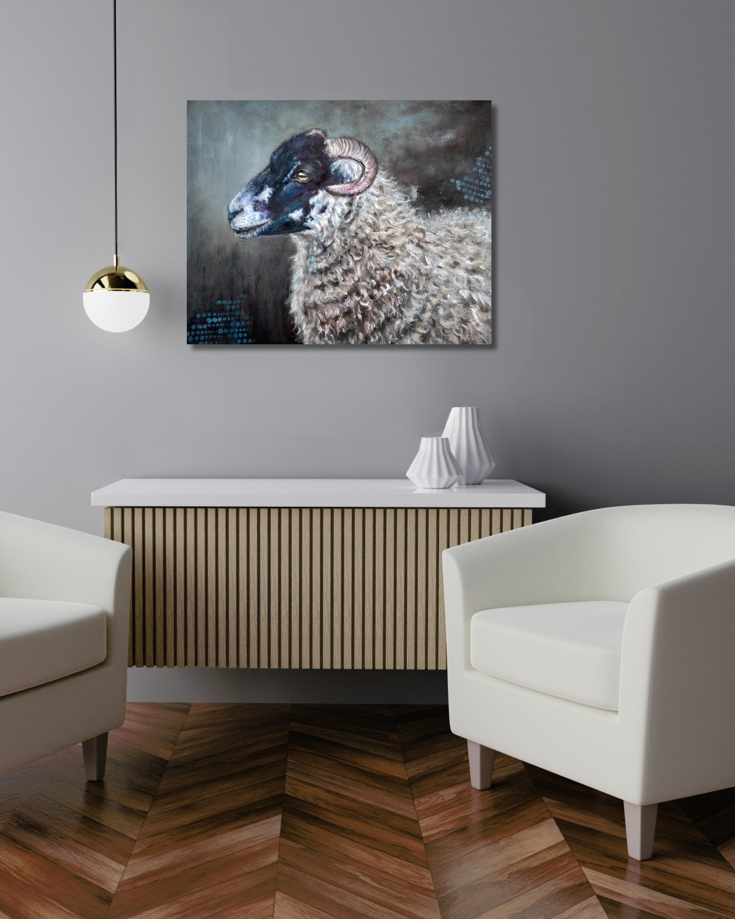 The Black-Faced Sheep