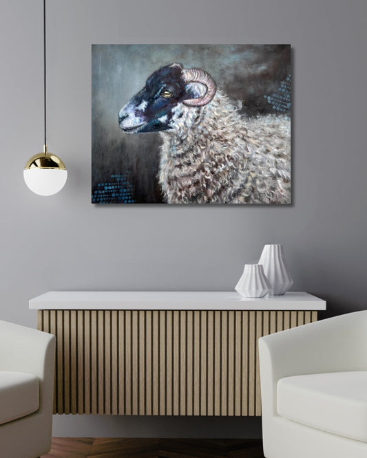 The Black-Faced Sheep