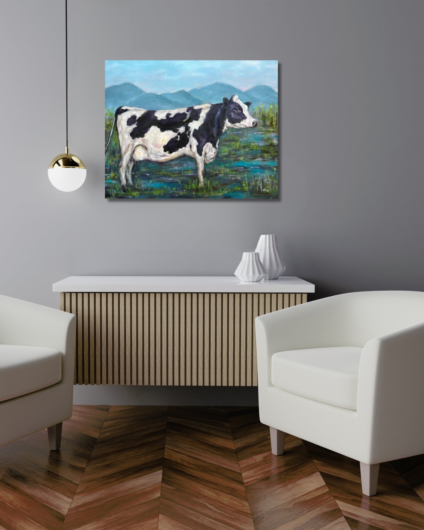 The Cow on the Meadow