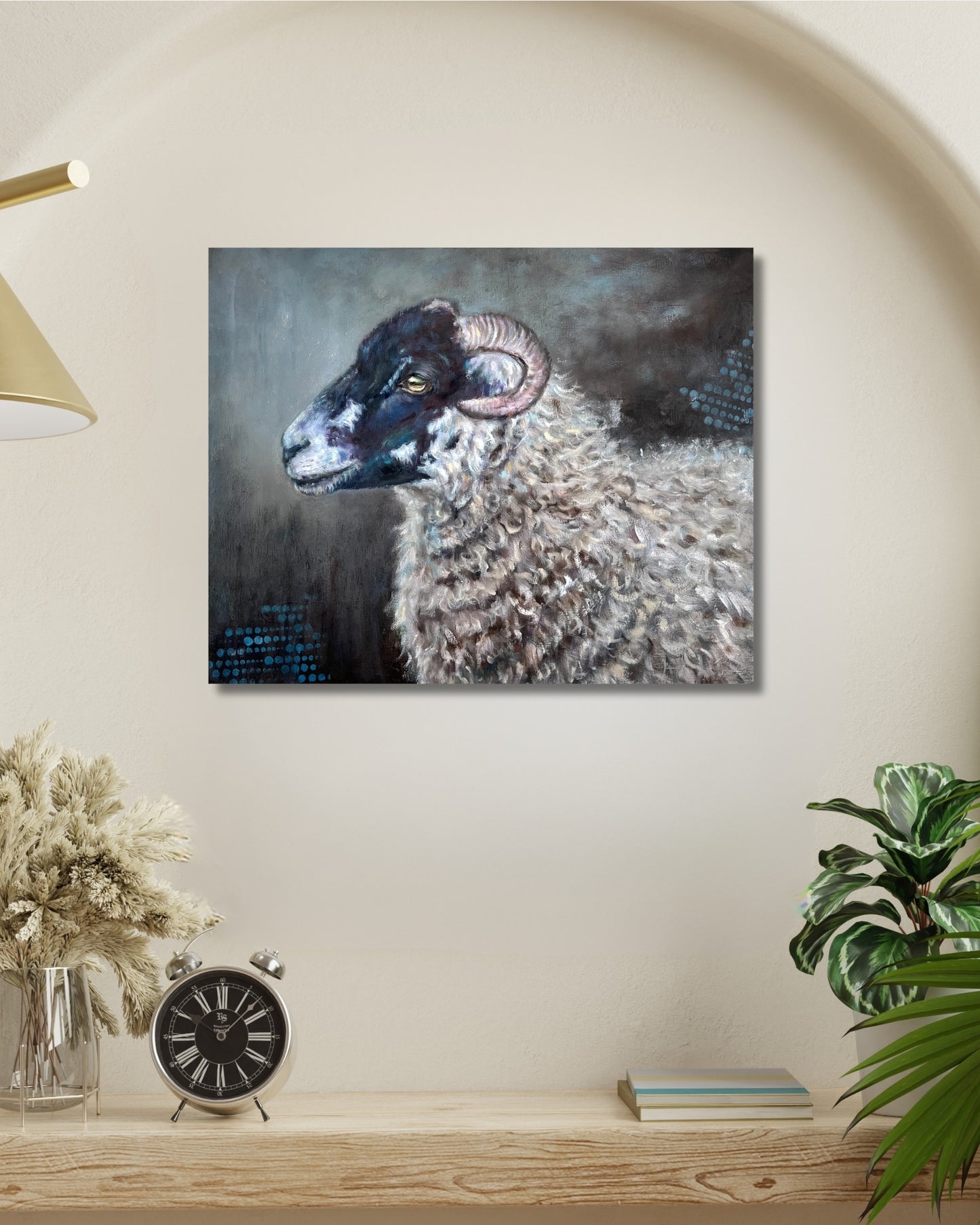 The Black-Faced Sheep
