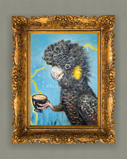 Brewed To Be Bold - Fine Art Paper Print