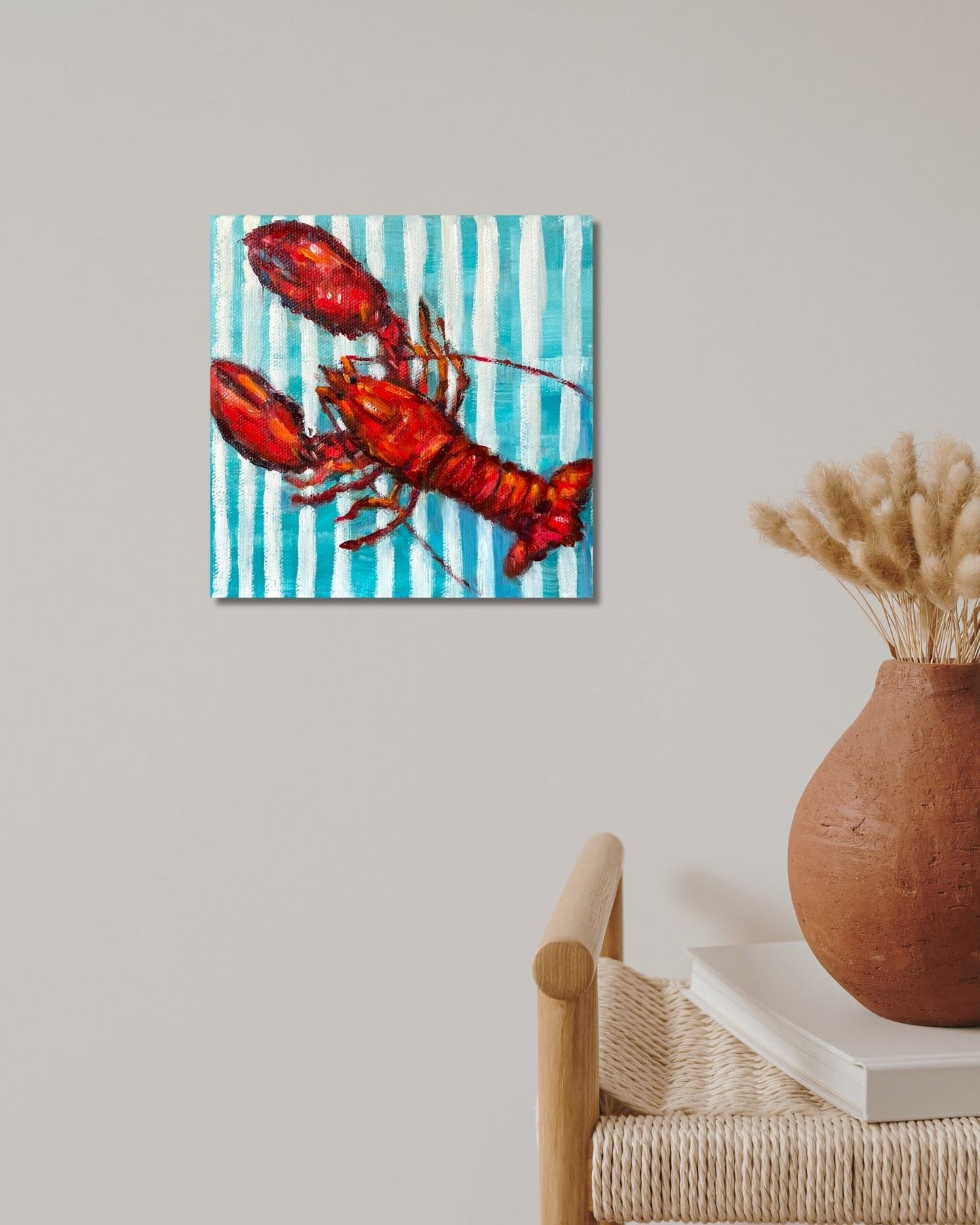 Harbour Red - Lobster Portrait
