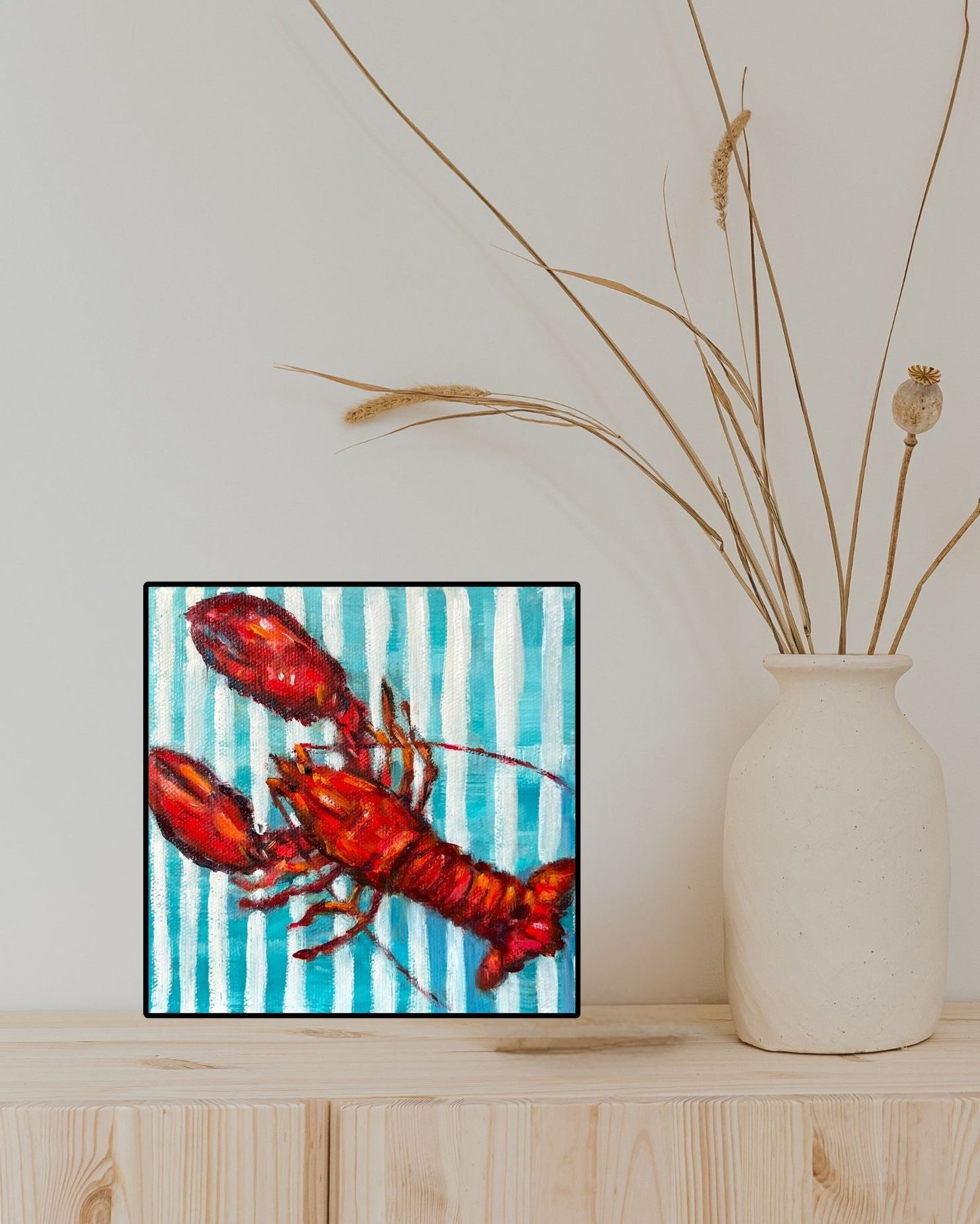 Harbour Red - Lobster Portrait