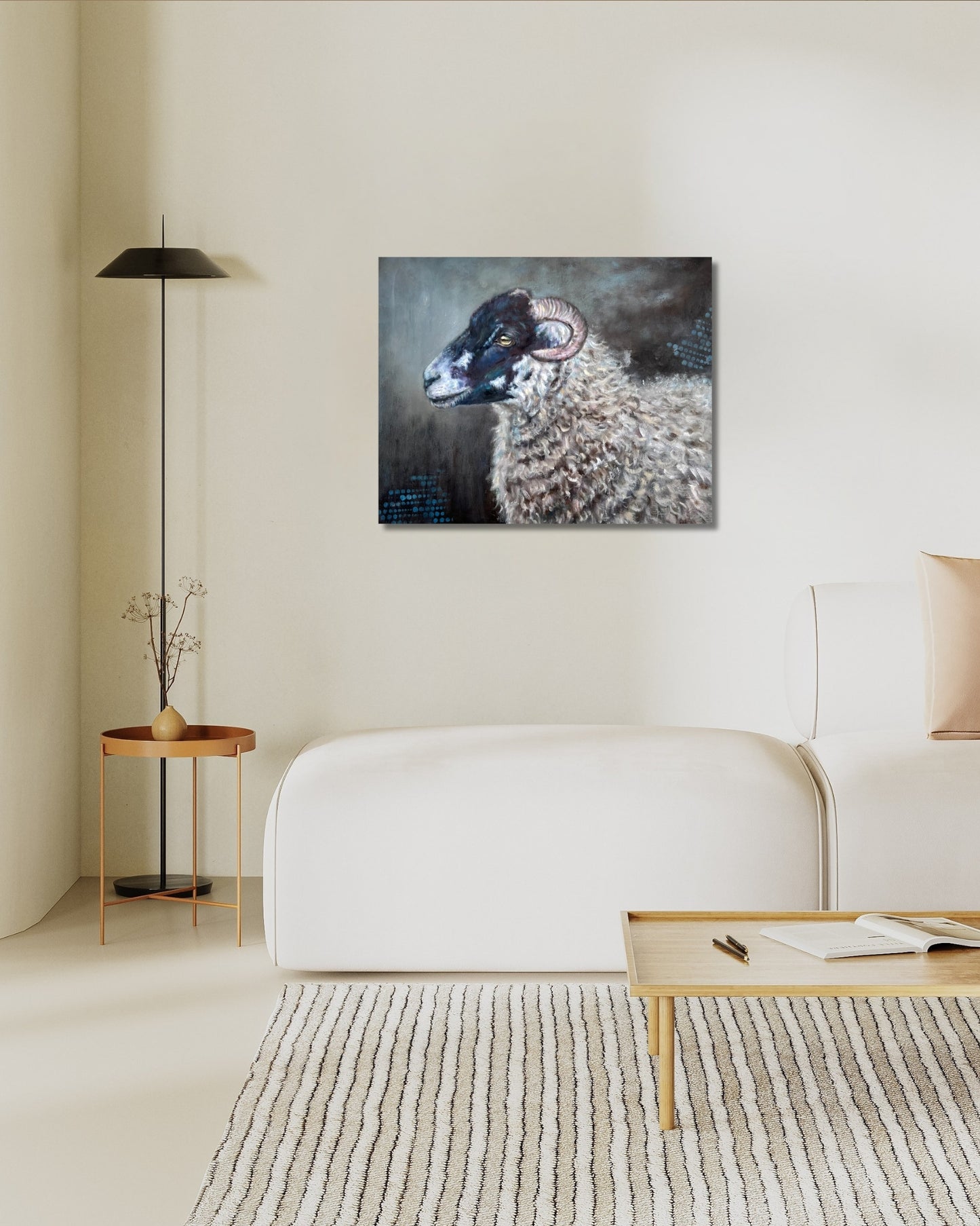 The Black-Faced Sheep