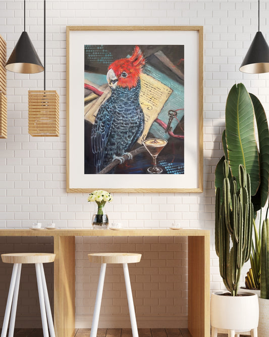 Coffee or Me - Fine Art Paper Print