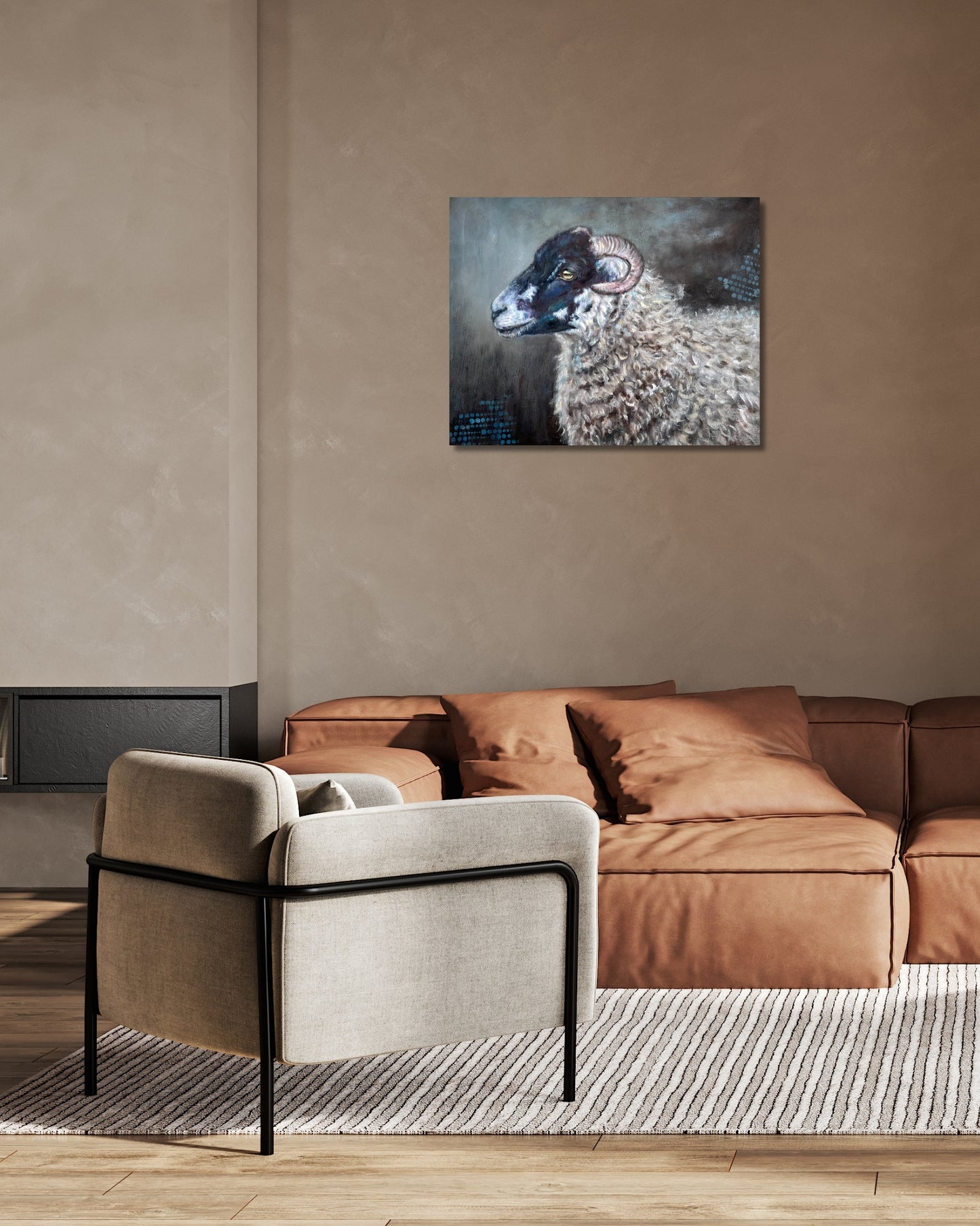 The Black-Faced Sheep