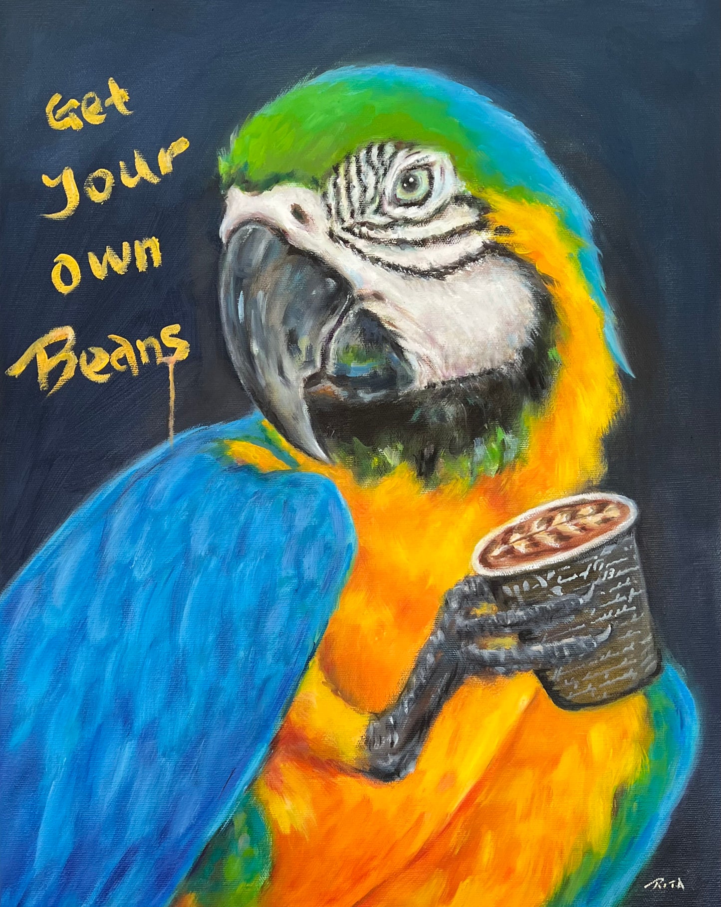 Get Your Own Bean - Fine Art Paper Print