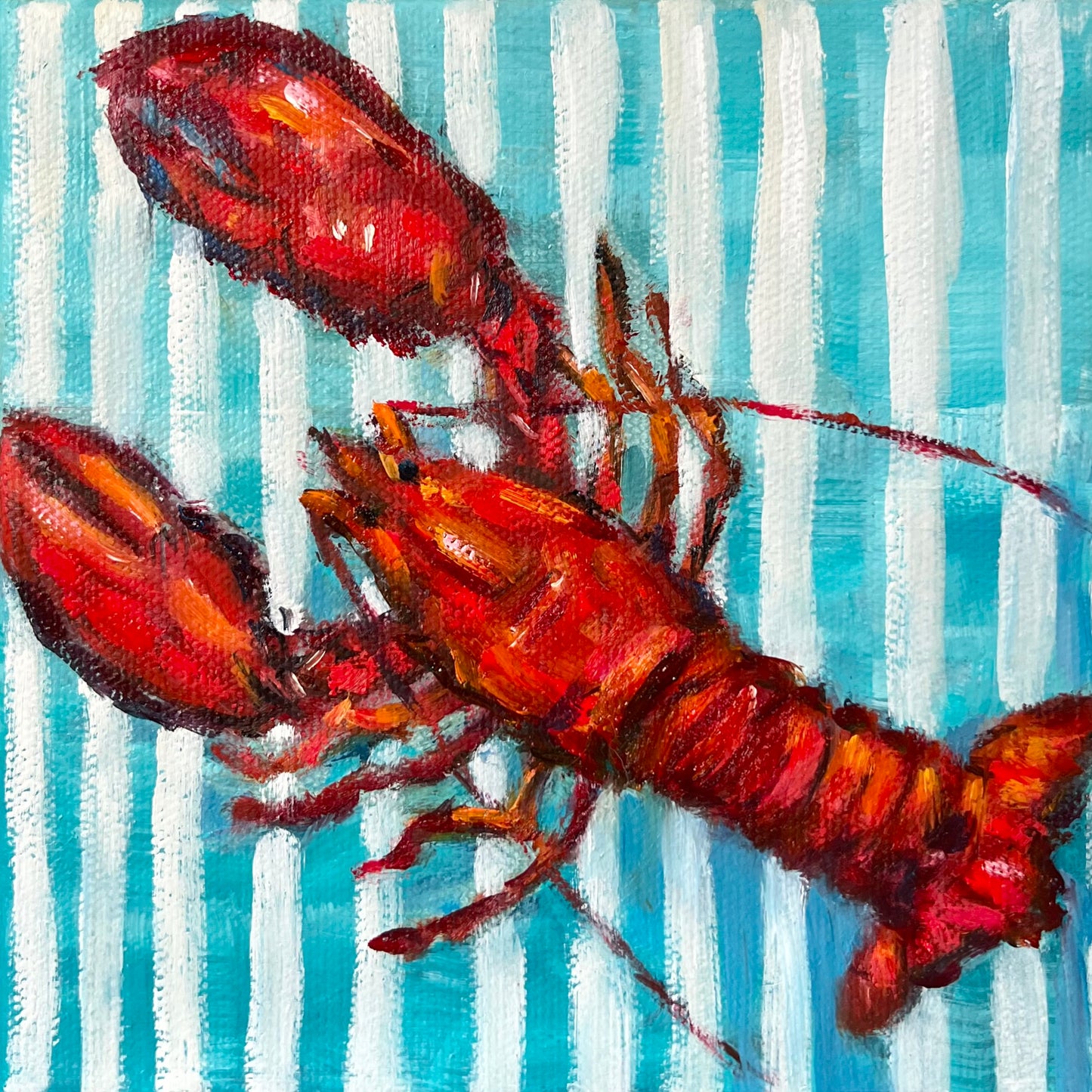 Harbour Red - Lobster Portrait