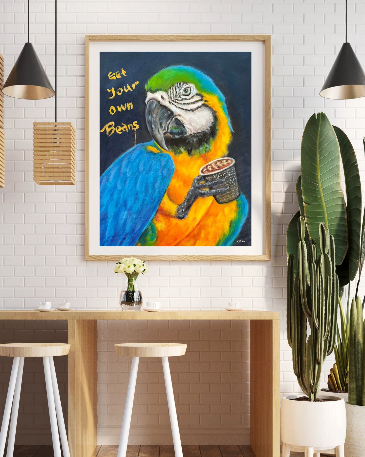 Get Your Own Bean - Fine Art Paper Print