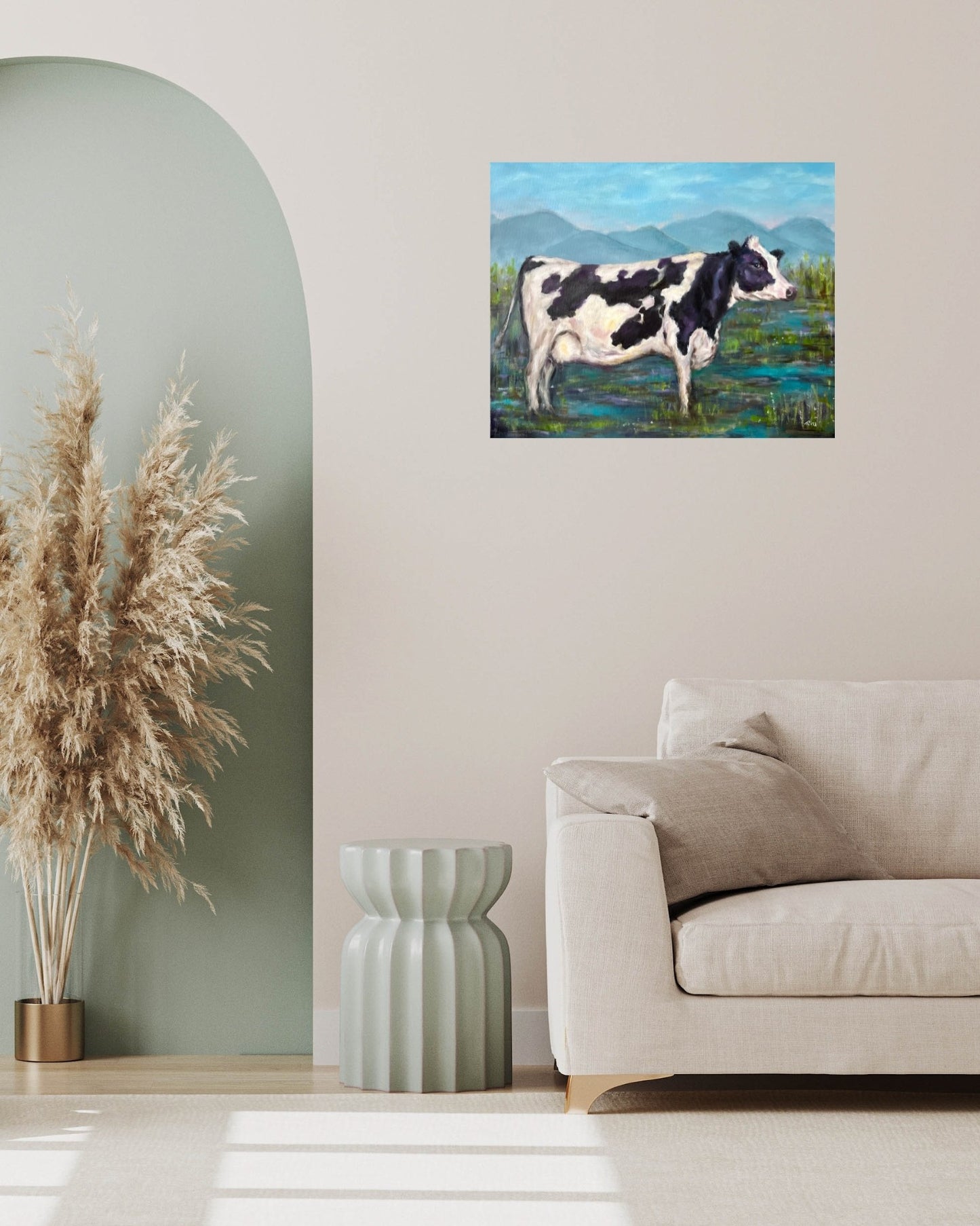 The Cow on the Meadow