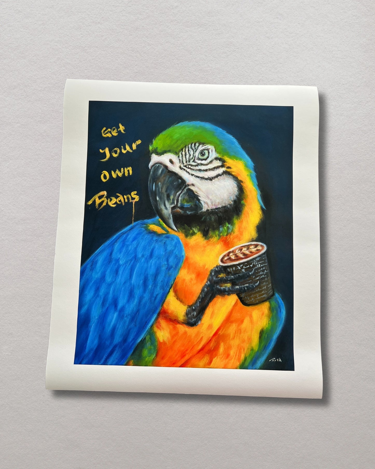 Get Your Own Bean - Fine Art Paper Print